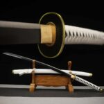 Katana Wado Ichimonji Einteiler (1060 Kohlenstoffstahl)