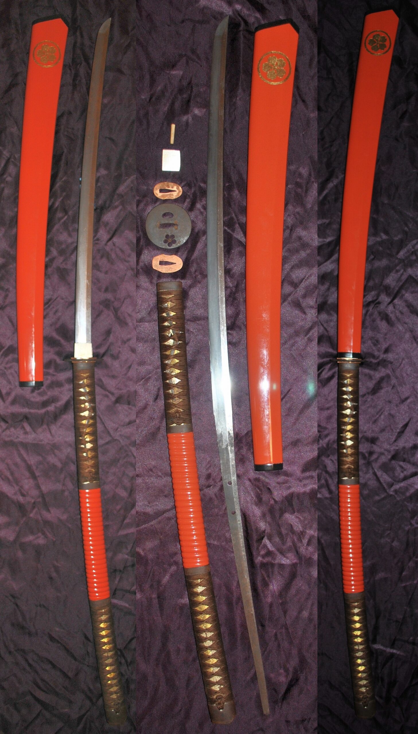 Antique shinto-period samurai nagamaki